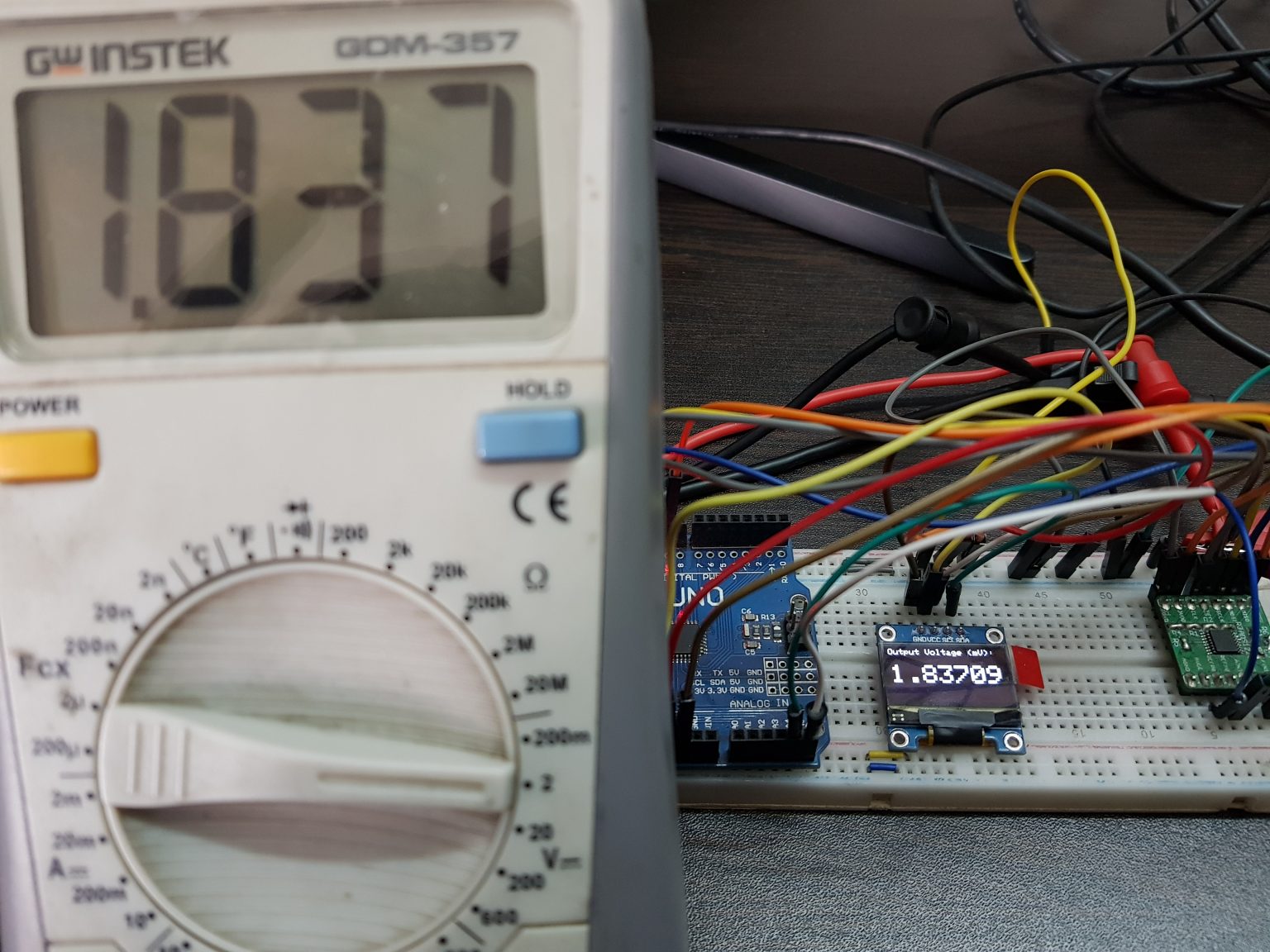 A Low-cost Precision Voltmeter Using Arduino - CredoSense